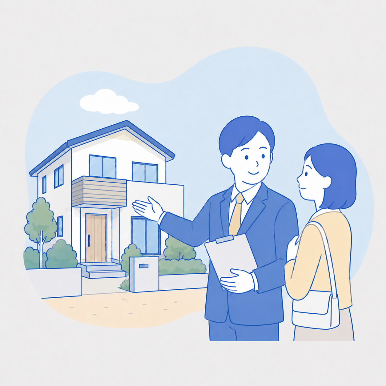 お客様にご案内するイメージ